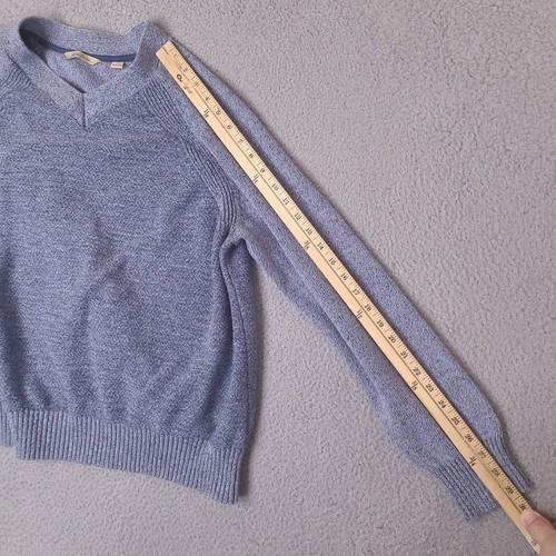 Paradise Collection Sweater Mens XL Blue V-Neck Preppy Pullover Cotton *Read - Picture 9 of 12