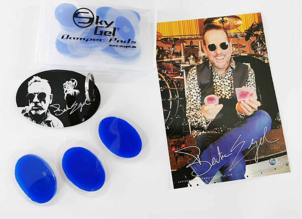 Амортизаторы SKYGEL с надписью Бертрама Энгеля. Dämpfer