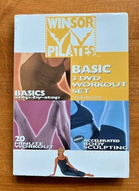 Winsor Pilates 3 DVD Workout Set - cds / dvds / vhs - by owner