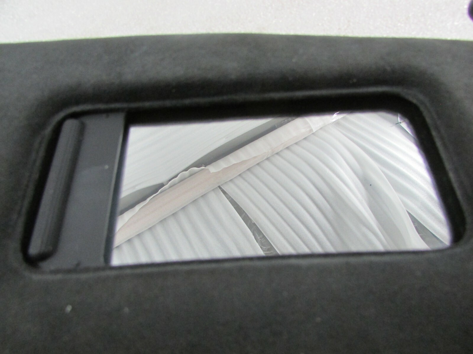 Lamborghini Gallardo Coupe, RH Sun Visor, Black Alcantera, Used, P/N 408857552