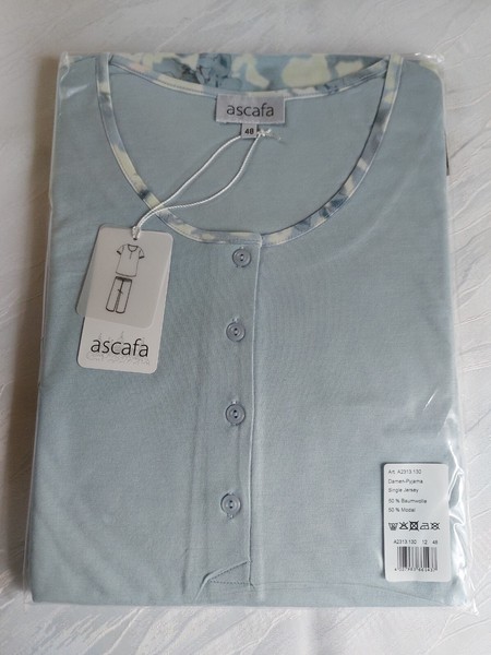 Comtessa Damen Kurzarm Schlafanzug - Pyjama - Hausanzug Neu & Ovp 40-image