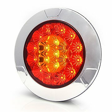 LED Rückleuchte 3 Funktionen Runde 12V-24V (980)