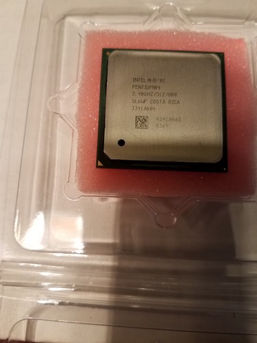 Intel Pentium 4 2.4 512 KB L2 Cache FSB 800 MHz 2.4 GHz Socket 478 CPU  SL6WF - Picture 4 of 6