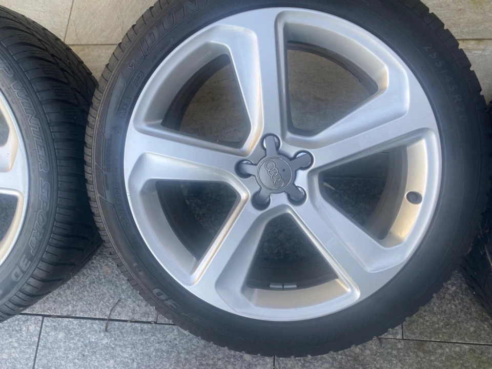 Orginal Audi Felge mit  Winterreifen 255/45/20 Dunlop - Bild 3 von 4