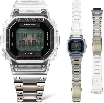 New CASIO G-SHOCK DWE-5640RX-7JR 40th Anniversary Clear New CASIO G-SHOCK DWE-5640RX-7JR 40th Anniversary Clear