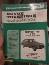 Revue technique Renault R16