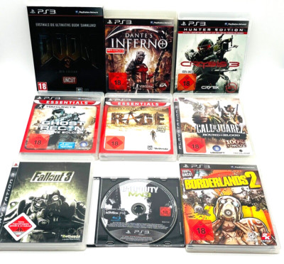 Bundle Doom Inferno Crysis Ghost Rage Juarez Fallout Borderlands Call Duty PS3