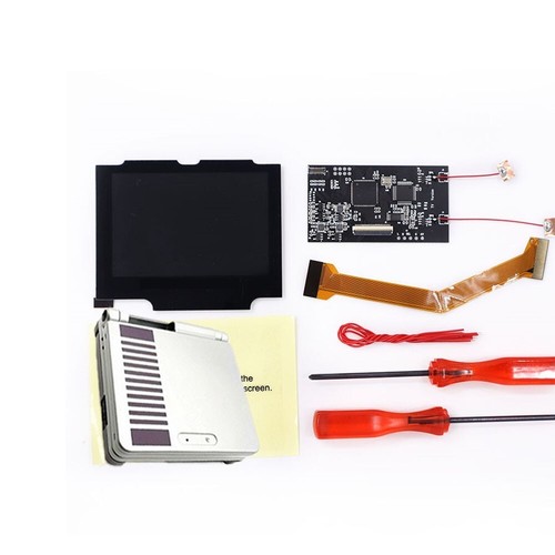 HISPEEDIDO Touch version V2 IPS Backlight Screen LCD Kits For GBA SP +New Shell - Picture 12 of 24