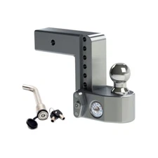 Weigh Safe 2.5" Locking Hitch Pin & Ball Keyed Alike Mount 6" Drop 14.5k Rated