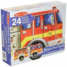 melissa and doug giant fire truck puzzle