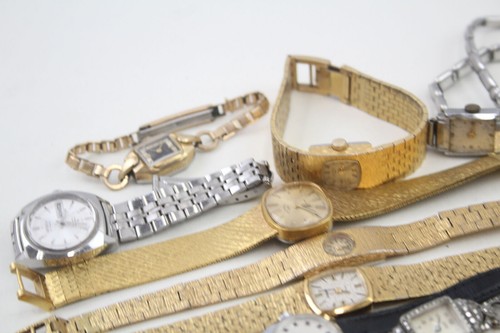 25 x Job Lot Women's Vintage WRISTWATCHES Hand Wind Untested - 第 5/9 張圖片