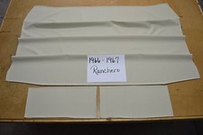 1966 66 1967 67 Ford Ranchero Off White 3 Bow Headliner Usa Made Top Quality