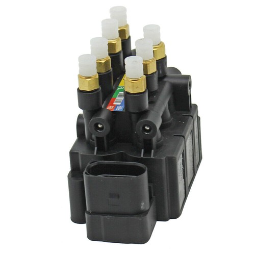 Air Suspension Compressor Pump w/ Valve Block For BMW G11 G12 740i 750i 730d 15- - Picture 11 of 12