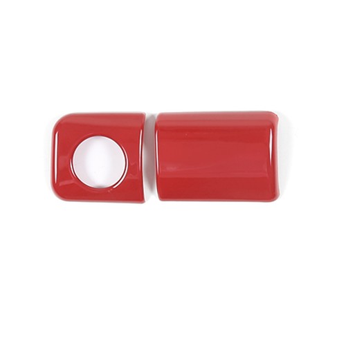 Cubierta de marco con botón interruptor de guantera rojo ABS para Honda Pilot 2015-2022 - Imagen 11 de 13