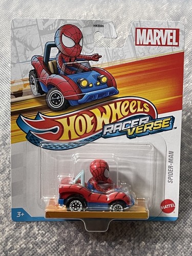 Hot Wheels Racer Verse Marvel Spider-Man Character Car – Brand New Mattel - Picture 4 of 4
