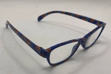 THE PIONEER WOMAN EYEGLASSES FRAMES ONLY NEW BLUE FLORAL FULL RIM