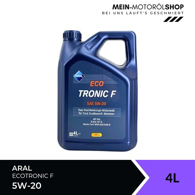 Aral EcoTronic F 5W-20 Ford WSS-M2C 948-B GF-5 API SN 4 Liter