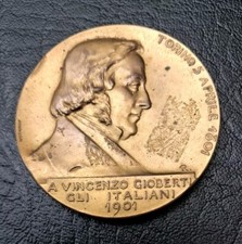 Medaglione Celebrativo Vincenzo Gioberti 1901