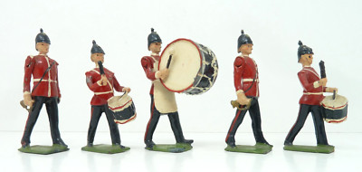 VINTAGE BRITAINS LEAD BAND OF THE LINE #27 DRUMS & BUGLES #30 ERWACHSENE SAMMLERSTÜCK