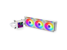 LIAN LI Galahad II LCD SL-INF 360 White Liquid Cooler, Intel LGA 1851/1700/1200