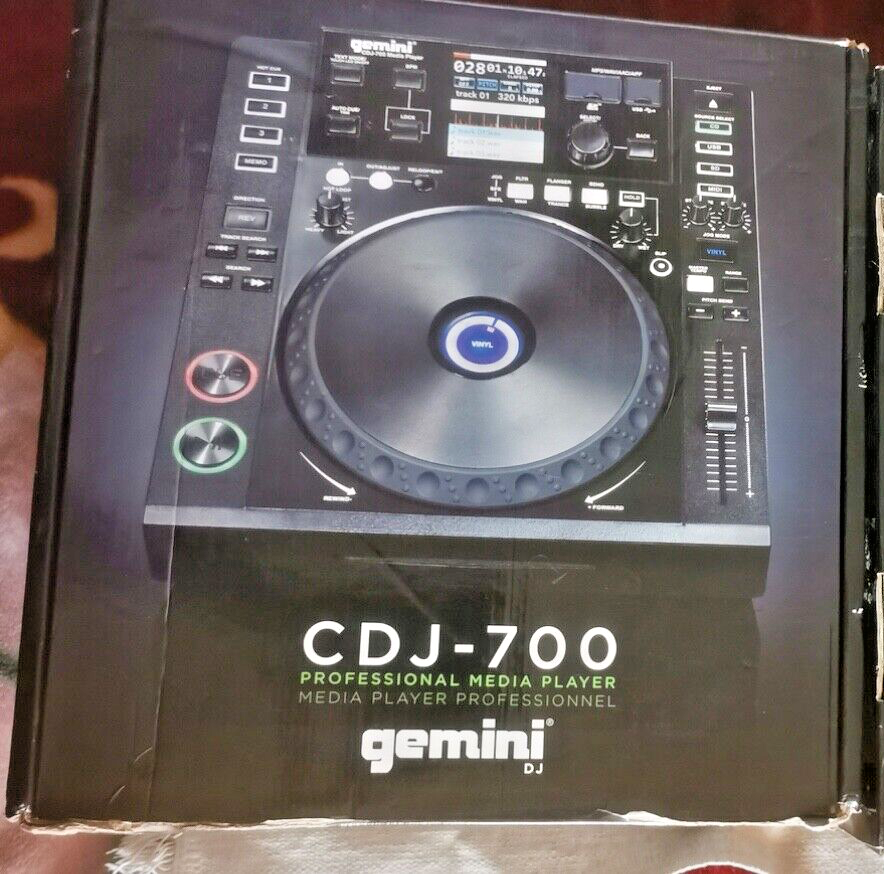 Gemini CDJ 700 - CD/MP3/USB Media Player . Comes with organ Gemini CDJ 700 - CD/MP3/USB Media Player . Comes with organ