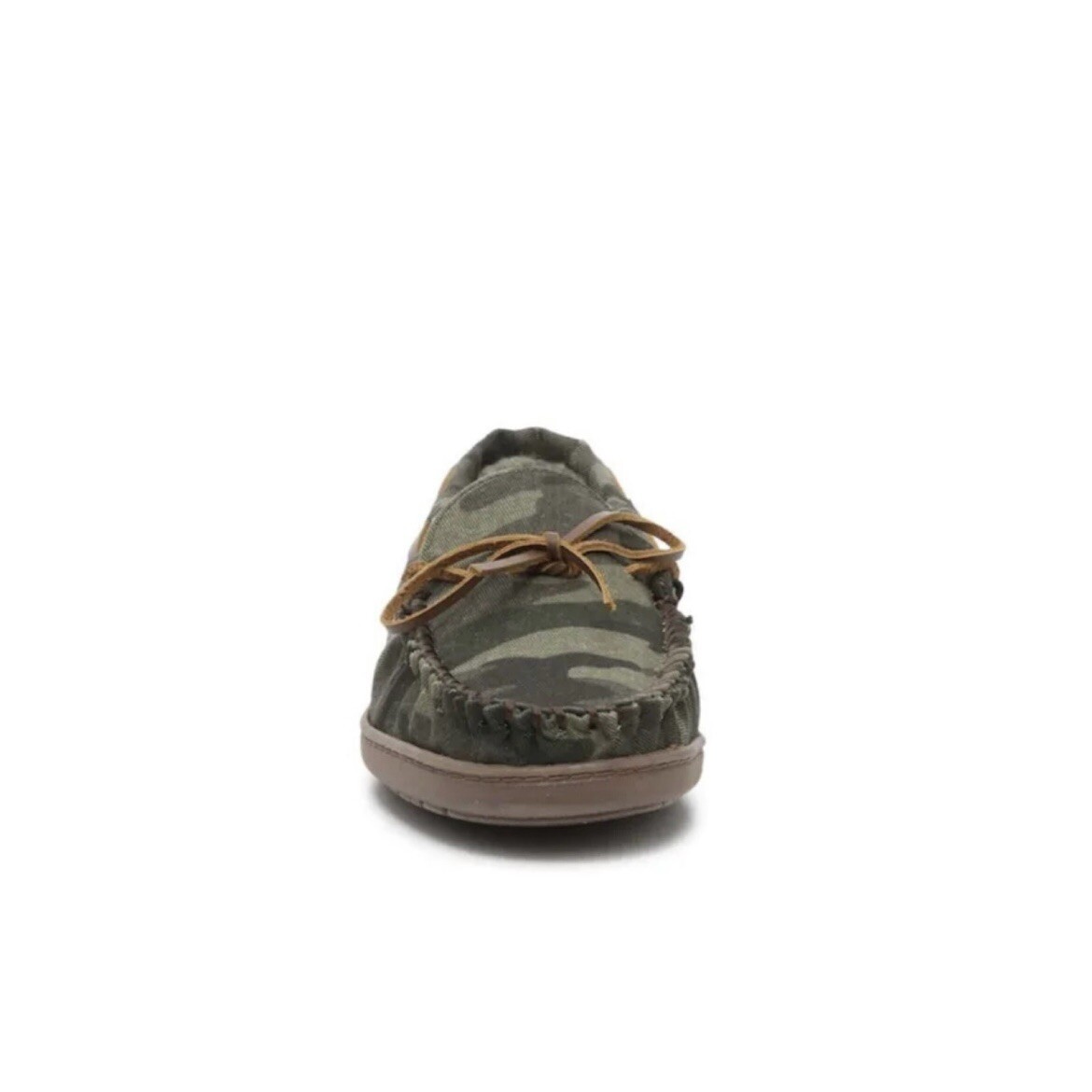 Minnetonka Original Camo Print Suede Trapper Moccasin  display picture 3