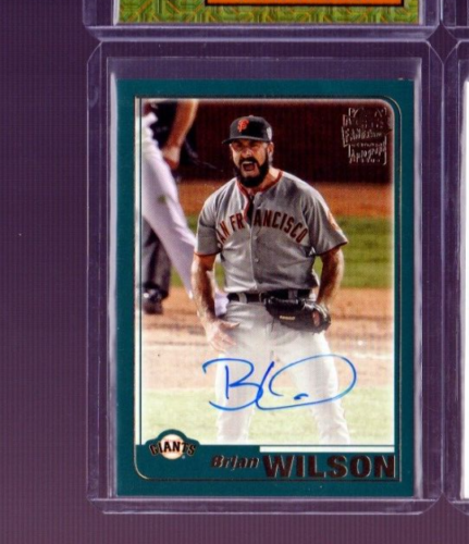 2023 Topps Archives - 2001 Fan Favorite Autographs #01FF-BW Brian Wilson - Picture 1 of 1
