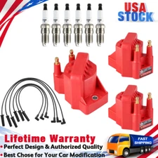 DR39 Ignition Coils & Spark Plugs & Wires for 1997-2007 Pontiac Grand Prix 3.8L