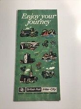 British Rail Inter City Brochure Enjoy Your Journey 1960s Era