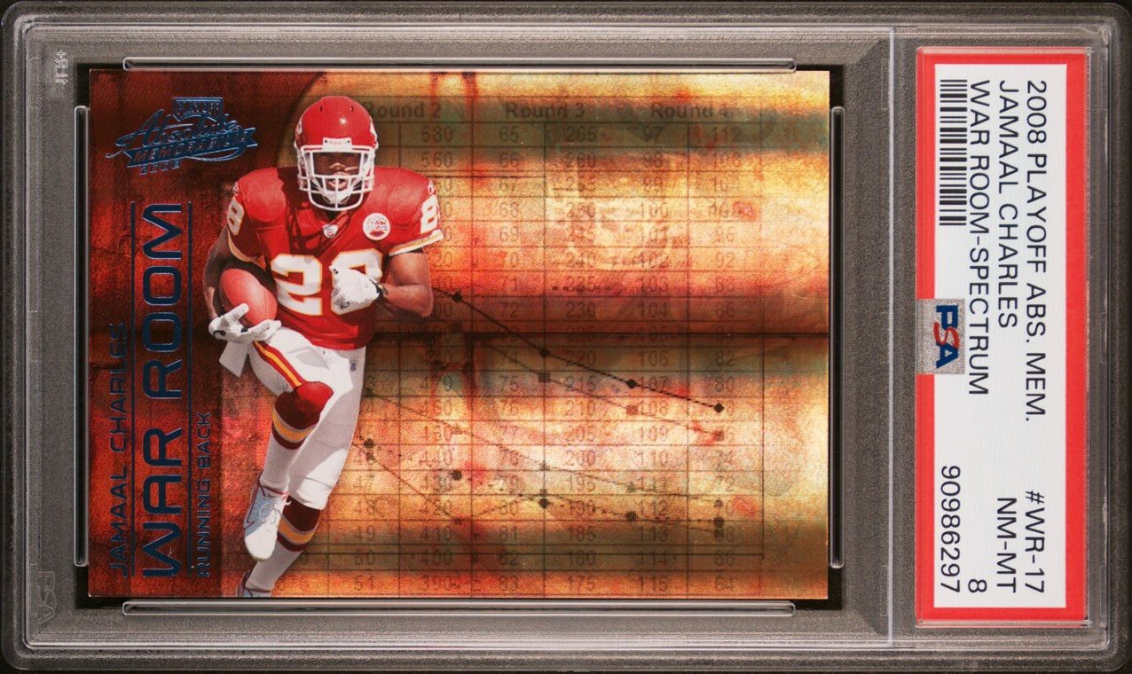 Jamaal Charles Playoff Absolute Memorabilia War Room #WR17 Spectrum