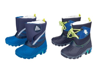 Lupilu Jungen LED Winterstiefel Kinderstiefel Schuhe Winterschuhe Blinkies NEU