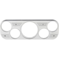 Speedway 5 Gauge Dash Panel Polished Fits 1937-38 Chevy Car Speedway 5 Gauge Dash Panel Polished Fits 1937-38 Chevy Car