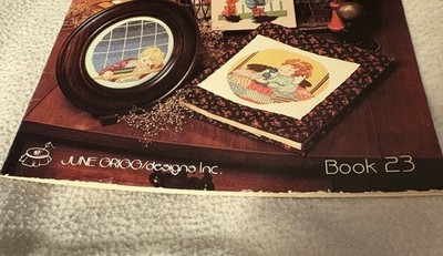 Yesterday s Child cross stitch leaflet book 23 June grift designs inc. 