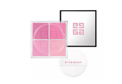 Givenchy Prisme Libre Sculpting 4-Color Blush with Puff (01 Pink/Lilac)