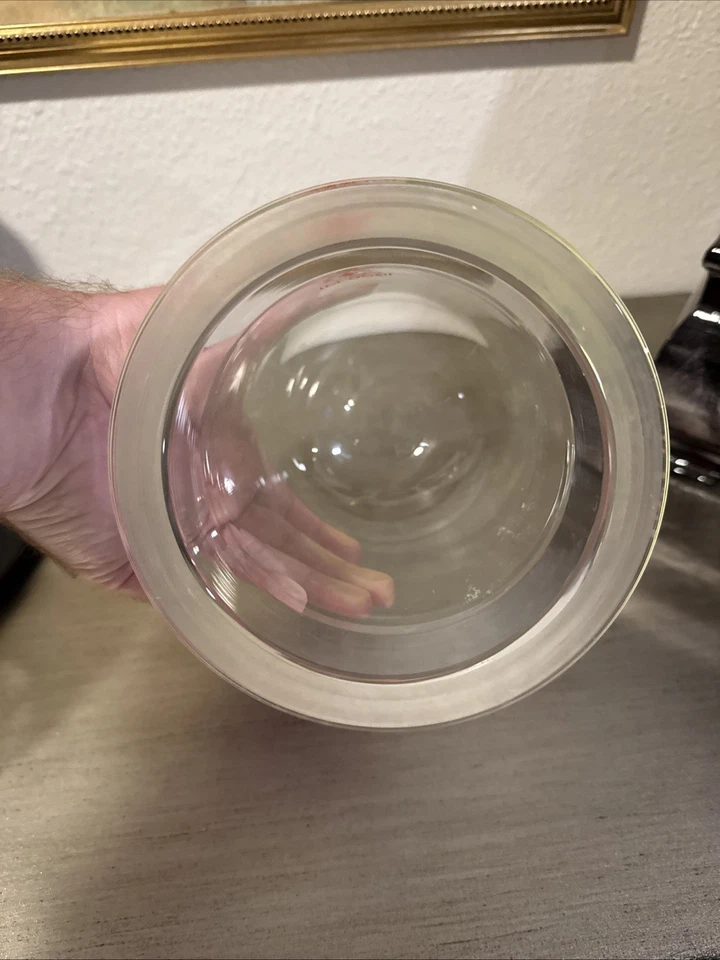 ACE Glassworks 1000 ml matraz de reacción inferior redondo brida plana ID 4 1/8 OD 5 3/8 Foto 3 de 3