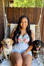 Women's White Floral Sundress Summer Short Sleeveless V-Neck Adjustable Straps