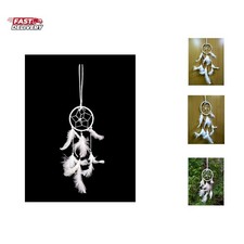 Dream Catchers Wall Decor, Handmade Feather Bedroom Home Car Decor Nursery Ro...