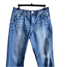 Democracy Ab Technology Women's Jeans Distressed Skinny Medium Wash Size 6