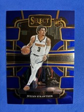 2023-24 Panini Select -  Julian Strawther #78 Blue (RC) Toploader/Free Shipping