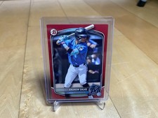 2025 Andrew Salas Bowman Draft Red Border /5 #BDC-34 Marlins