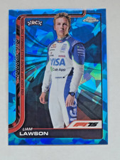 2025 Topps Chrome Sapphire F1 Formula 1 #11 Liam Lawson RC Portrait Rookie