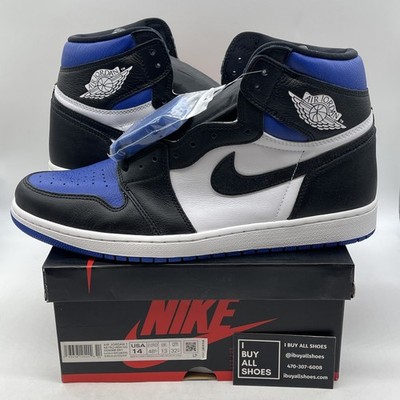 Size 14 - Jordan 1 Retro OG High Royal Toe for sale online | eBay