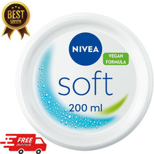 Image of NIVEA Soft Moisturising Cream 500ml All Day Cream For Face Body Hands Vitamin E