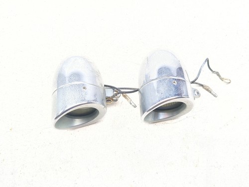 02-04 Honda VTX1800S Front Left & Right Turn Signal Indicator Lights Set Pair