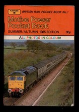 IAN ALLAN .ABC.  MOTIVE POWER POCKET BOOK 1986