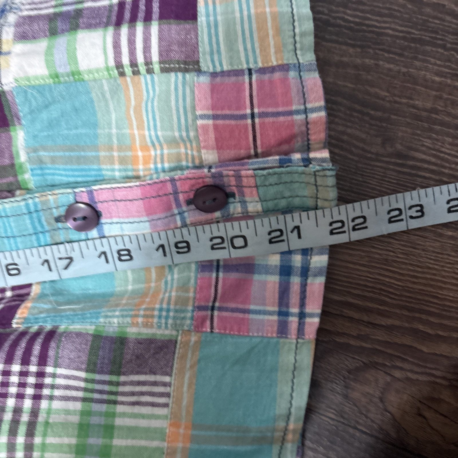 Y2k Patchwork Mini Skirt Boho Pockets Circle Naut… - image 16