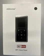 AiMoonsa Portable MP3 Music Player 64GB Model B27