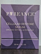 Pureance Cellular Restore Serum Organic Retinol Alternative 1 oz - New / Sealed!
