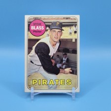 1969 Topps Steve Blass #104 - No Creases - EX/NM