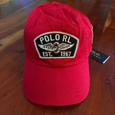 1 OF 1 POLO RALPH LAUREN RL RACING USRL EST 1967 MOTORSPORT STRAPBACK CAP - NWT
